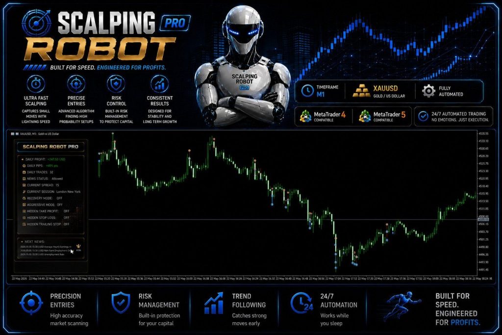Scalping Robot Pro 3.0 MT5 新版本-EA交易综合站