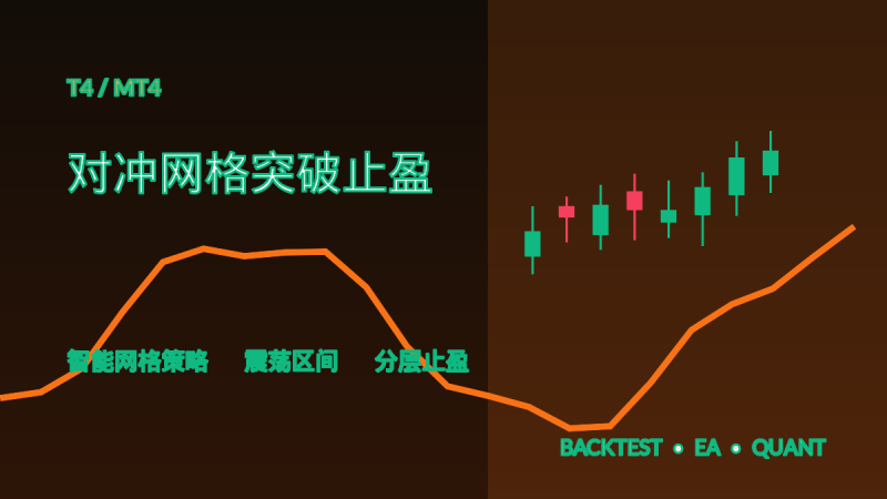 对冲网格突破止盈 T4-EA交易综合站