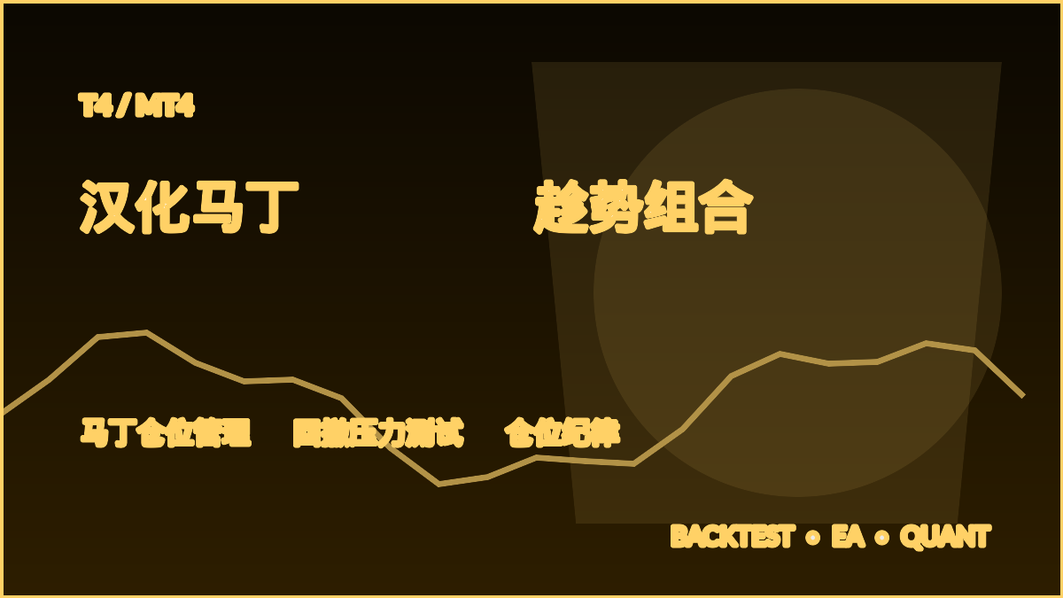 汉化马丁1.2 +趁势组合 T4-EA交易综合站