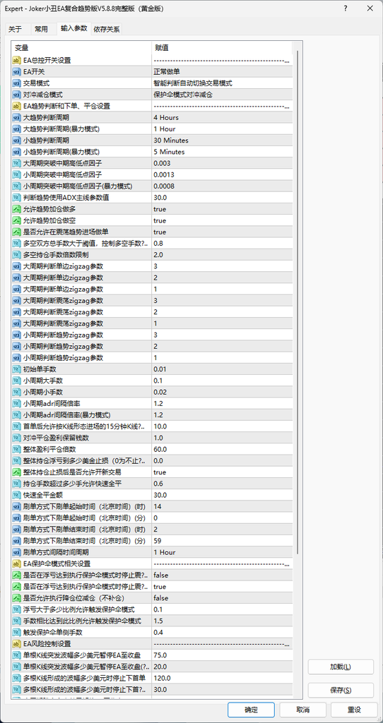 图片[3]交易的工具|外汇EA|外汇论坛|MT4指标|MT5软件|EA源码|MQL编程|跟单系统|马丁格尔|狼行天下|财经东北路|ctrader|蜡烛图技术|外汇知识|自动化交易Joker小丑EA复合趋势版V5.8.8完整版（黄金版）交易的工具|外汇EA|外汇论坛|MT4指标|MT5软件|EA源码|MQL编程|跟单系统|马丁格尔|狼行天下|财经东北路|ctrader|蜡烛图技术|外汇知识|自动化交易T5 Forex（www.T5FX.com）